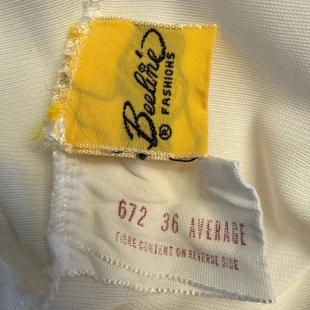 1960’s Vintage adjustable Slip Size 36 Average - Picture 8 of 11